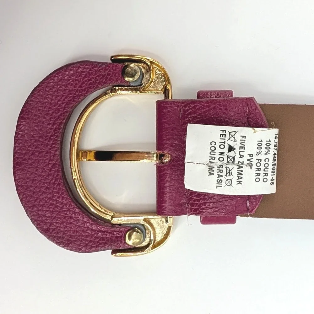 Courama leather belt